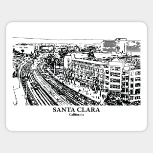 Santa Clara - California Sticker